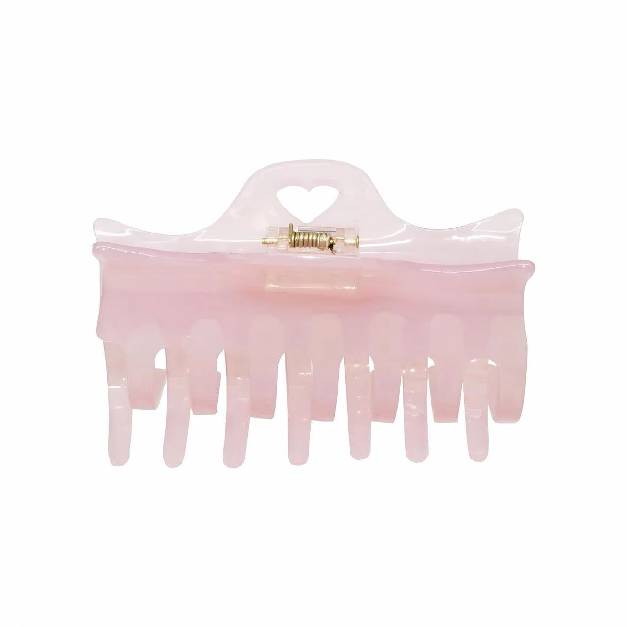 VELVET BLUSH CLAW CLIP